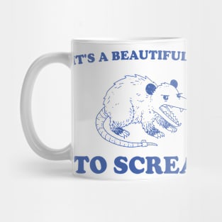 Screaming Possum Mug